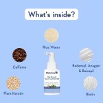 WishCare Hair Growth Serum Concentrate - 3% Redensyl, 4% Anagain, 2% Baicapil, Caffeine, Biotin & Rice Water - Advanced Hair Growth Serum for Hair Fall Control & Hair Growth 30ml - Image 6