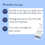 WishCare Hair Growth Serum Concentrate - 3% Redensyl, 4% Anagain, 2% Baicapil, Caffeine, Biotin & Rice Water - Advanced Hair Growth Serum for Hair Fall Control & Hair Growth 30ml - Image 7
