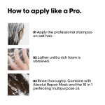 L'Oréal Professionnel Absolut Repair Shampoo for Dry & Damaged Hair - 300ml | Professional shampoo for Strengthening and Repairing Hair, With Protein & Omega-9, For Men & Women - Image 8