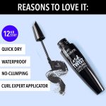 Blue Heaven Lash Twist Curling Mascara Waterproof Black | Quick Dry | No Clumping | Long Lasting Mascara for Women | 12ml - Image 3