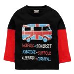 Kuchipoo Boys Full Sleeves Regular Fit Cotton T-Shirt - Image 3