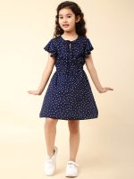 A.T.U.N. (ALL THINGS UBER NICE) Girls Skater Knee Length Casual Dress - Image 2