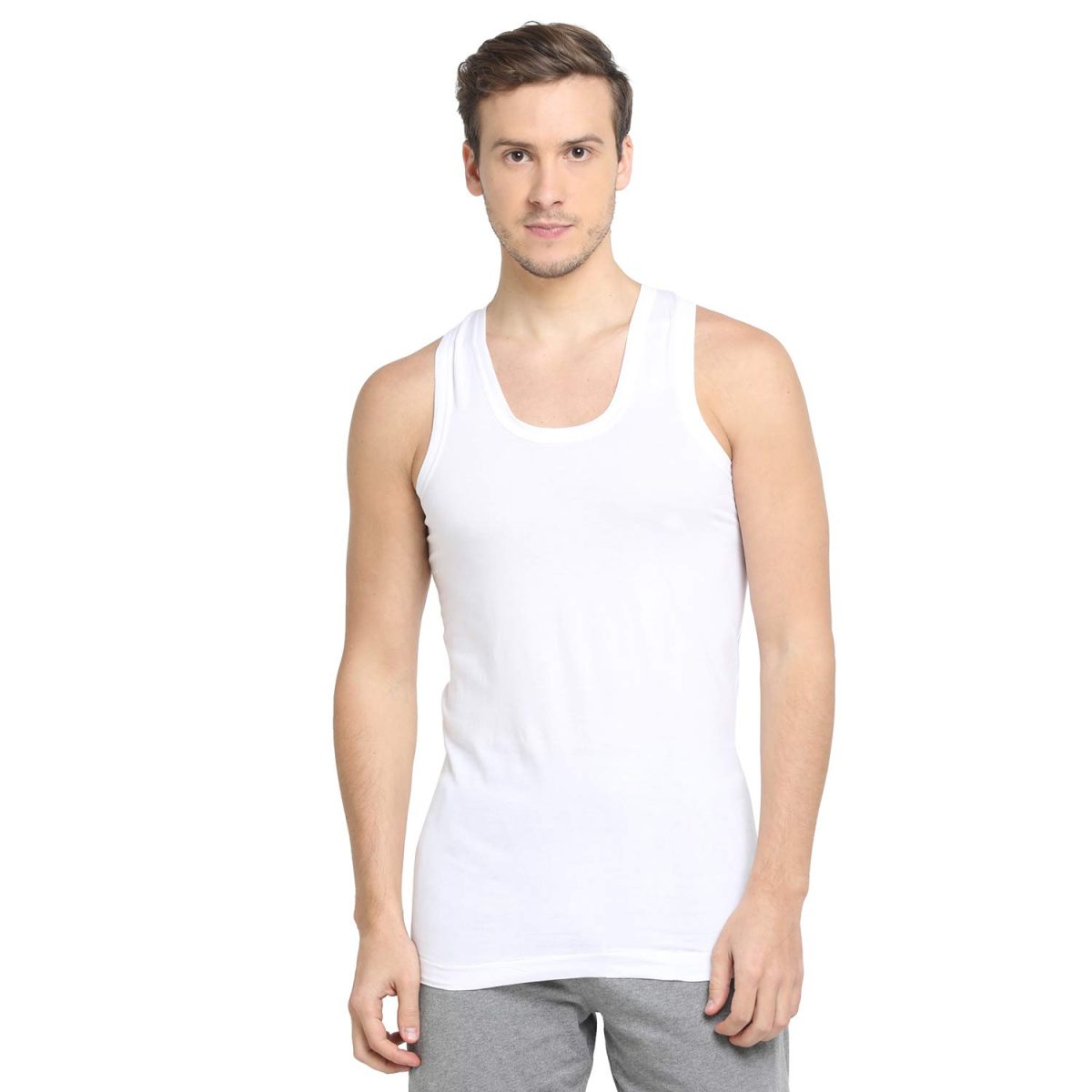 Dixcy Scott Men's Regular Fit Vest (Pack of 3) - Image 2