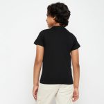 wear your mind Boy's Solid Regular Fit T-Shirt - Image 2