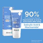 The Derma Co Face Wash with 2% Salicylic Acid and 2% Niacinamide | Sali-Cinamide Anti-Acne Face Wash - 80ml - Image 7