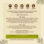 Nat Habit - Fresh Ready To Apply Henna Paste, Pre-Soaked in Black Tea and Herbs,100% Natural Rajasthani Henna, Imparts Rich Brown Shade (Pack of 2 x 220g) - Image 10