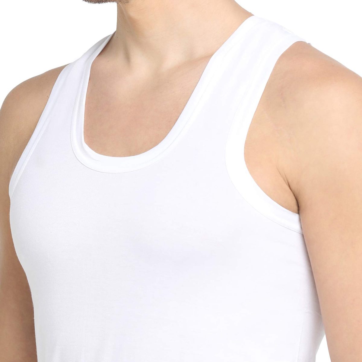 Dixcy Scott Men's Regular Fit Vest (Pack of 3) - Image 6