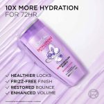 L'Oreal Paris Hyaluron Moisture 72HR Moisture Filling Shampoo powered by Hyaluronic Acid, for Frizz-free, Hydrated and Bouncy Hair Full of Life | 340 ml - Image 5