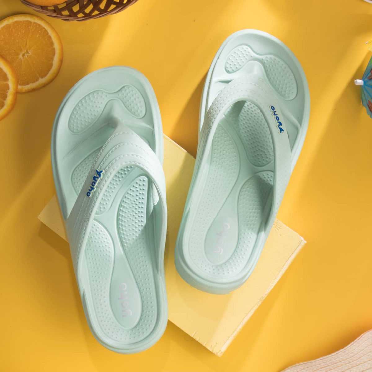 YOHO Drizzle Soft Slippers for Women | Mild Acupressure | Lightweight - Image 2