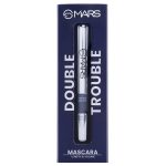 MARS Double Trouble Volumizing and Lengthening Mascara | 2-in-1 Mascara for Women | Long Lasting (15 ml) (Black) - Image 8