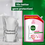 Dettol Liquid Handwash Refill – Skincare Hand Wash- 1350ml | pH Balanced | 10x Better Germ Protection - Image 3