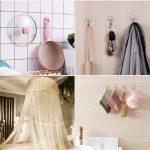 Misamo Enterprise PVC Wall Hooks, Pack of 15, Transparent - Image 7