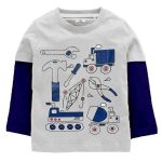 Kuchipoo Boys Full Sleeves Regular Fit Cotton T-Shirt - Image 6