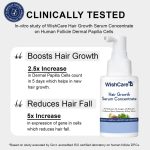 WishCare Hair Growth Serum Concentrate - 3% Redensyl, 4% Anagain, 2% Baicapil, Caffeine, Biotin & Rice Water - Advanced Hair Growth Serum for Hair Fall Control & Hair Growth 30ml - Image 2