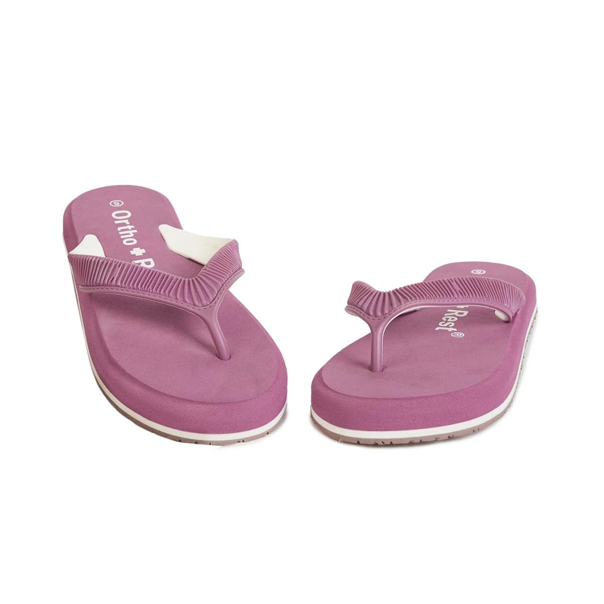 Ortho + Rest Doctor Slippers for Women Orthopedic Non Slip Lightweight Comfortable Flat Casual Stylish Dr Chappals and House Flip flops For Ladies and Girl’s - Image 3