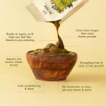 Nat Habit - Fresh Ready To Apply Henna Paste, Pre-Soaked in Black Tea and Herbs,100% Natural Rajasthani Henna, Imparts Rich Brown Shade (Pack of 2 x 220g) - Image 5