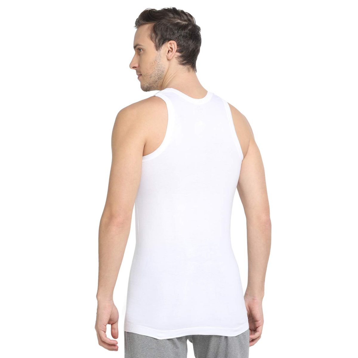 Dixcy Scott Men's Regular Fit Vest (Pack of 3) - Image 3