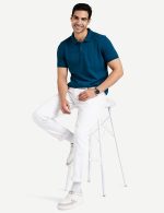 Amazon Brand - Symbol Men's Solid Cotton Rich Polo T Shirt | Collar Tshirts | Half Sleeves | Plain-Regular Fit (Available in Plus Size and Combo Pack of 2) - Image 3