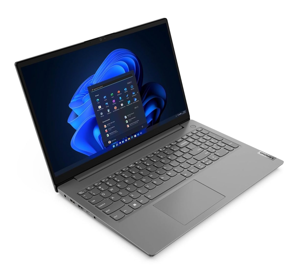 Lenovo V15 AMD Ryzen 7 7730U 15.6" (39.62cm) FHD 250 Nits Antiglare Thin and Light Laptop (Free MS Office) Lifetime (16GB/512GB SSD/Windows 11/Iron Grey/1.65 Kg) 1 Year Brand Warranty, 83CRA01SIN - Image 4