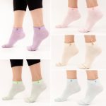 Supersox Ankle Socks For Women Made With Premium Cotton. Solid Design, Anti Odour & Anti Bacterial, Ideal For Daily Casual Wear/Gym/Office - Pack Of 5, Free Size (Pastels, Ankle Length, Multicolor) - Image 6