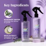 Bare Anatomy Nature x Science Rosemary Water Spray for Hair Growth & Hair Thickness with Rice Water |100% Natural Extract | Soft & Smooth Hair | Controls Hairfall & Adds Shine | Non-Greasy & Fast Absorbing | 200 ml - Image 6