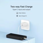 Xiaomi Power Bank 4i 20000mAh 33W Super Fast Charging PD | Power Delivery | QC 3.0|Type C Input & Output |Triple Output Ports|Classic Black|Supports Android,Apple, Tablets, Earbuds, Watches etc (MI) - Image 5