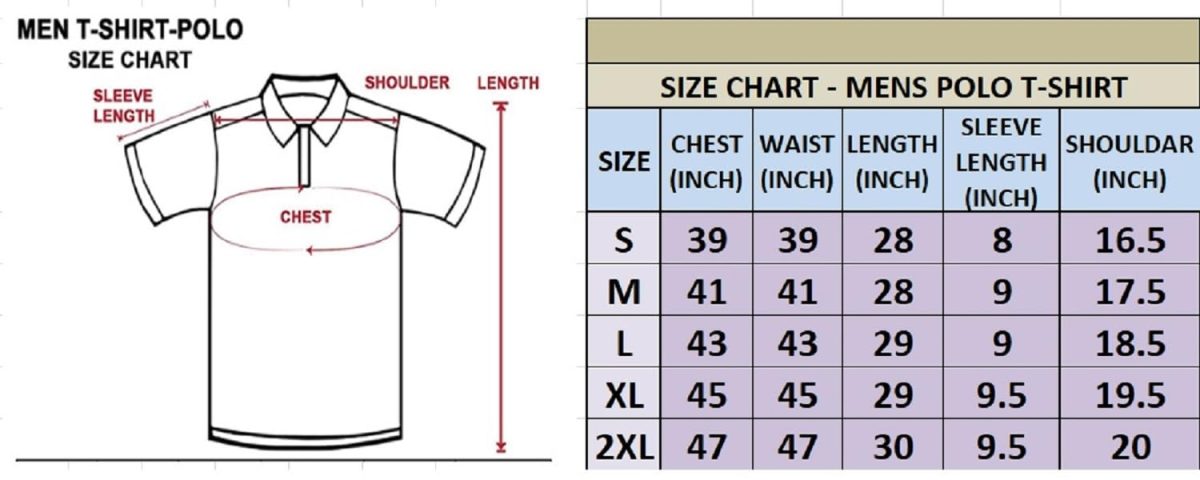 Lymio Polo T Shirt for Men || Men Casual T-Shirt || Available in Combo Packs (Polo 44 to 47) - Image 5