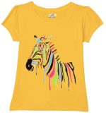 Kuchipoo Girls Regular Fit Cotton T-Shirt - Image 5