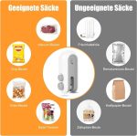 Wazdorf Sealing Clip - Portable Mini Sealing Machine Handheld Packet Sealer for Food, Snacks, Chips, Fresh Storage, Plastic Bag Sealing Machine - Image 5
