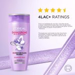 L'Oreal Paris Hyaluron Moisture 72HR Moisture Filling Shampoo powered by Hyaluronic Acid, for Frizz-free, Hydrated and Bouncy Hair Full of Life | 340 ml - Image 8