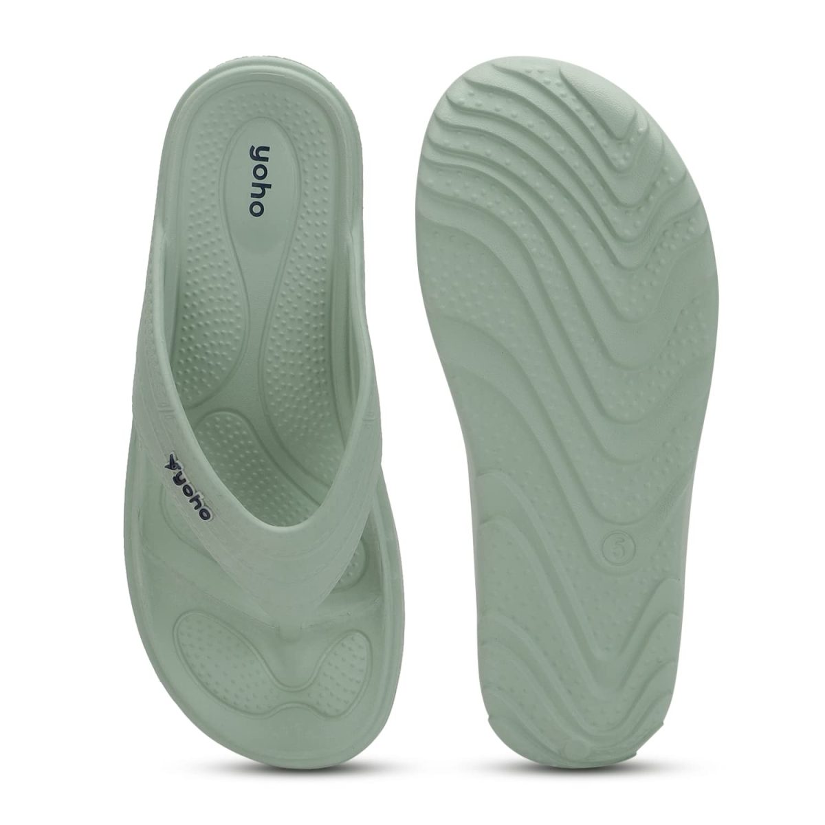 YOHO Drizzle Soft Slippers for Women | Mild Acupressure | Lightweight - Image 8