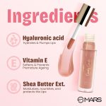 MARS Candylicious Sheer Lip Gloss for Women | Hydrating & High Shine | Lightweight | Non-Sticky | Enriched with Vitamin-E, Hyaluronic Acid & Avocado Ester (4.0ml) (11-TOFFEE TWIRL) - Image 3