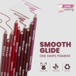 MARS Matte Liner | One Swipe Smooth Application | Long Lasting Lip Pencil | (1.4gm) (14-Choco Butter) (Satin) - Image 4