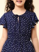 A.T.U.N. (ALL THINGS UBER NICE) Girls Skater Knee Length Casual Dress - Image 5