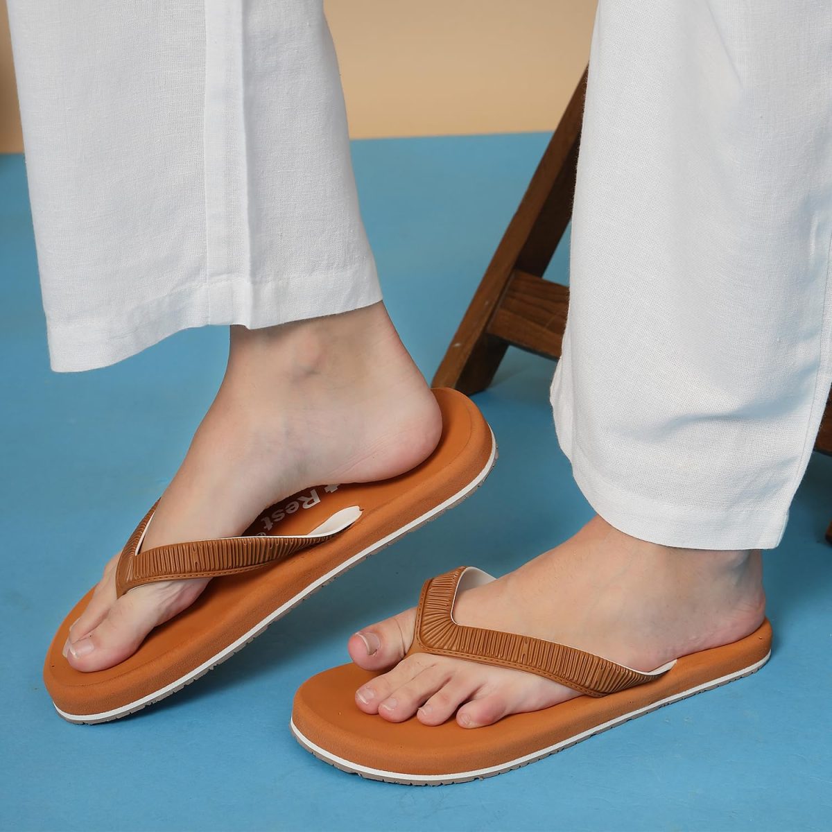 Ortho + Rest Doctor Slippers for Women Orthopedic Non Slip Lightweight Comfortable Flat Casual Stylish Dr Chappals and House Flip flops For Ladies and Girl’s - Image 2