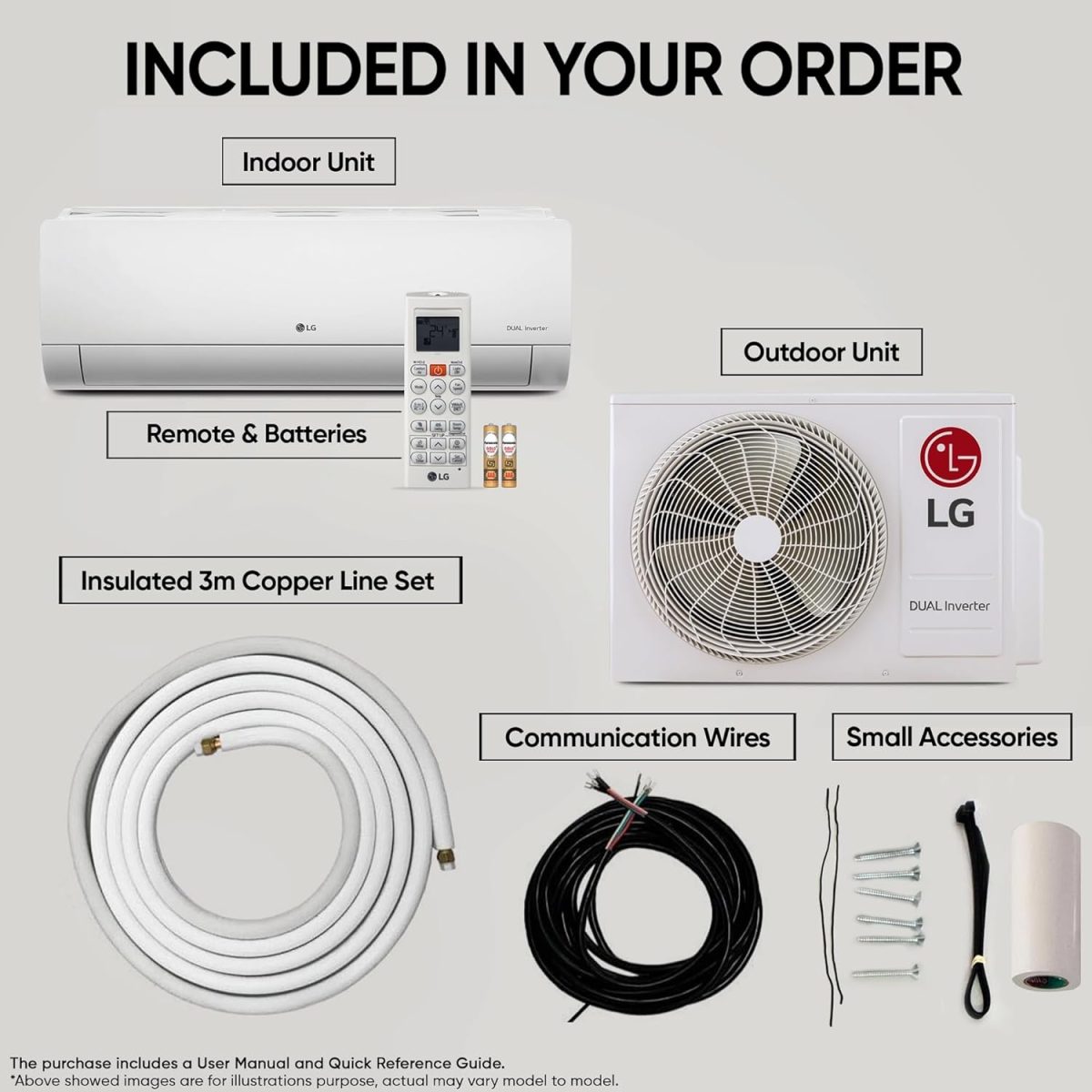 LG 1.5 Ton 3 Star DUAL Inverter Split AC (Copper, AI Convertible 6-in-1, VIRAAT Mode, Diet Mode+, Faster Cooling & Energy Saving, HD Filter with Anti-Virus Protection, US-Q18JNXE, White) - Image 6
