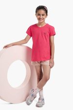 Amazon Brand - Jam & Honey Girl's Regular Fit T-Shirt (Pack of 2) - Image 3