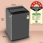 LG 8 Kg 5 Star Smart Inverter Technology Fully Automatic Top Load Washing Machine (T80VBMB4Z, Turbodrum, Auto Prewash, Stainless Steel drum, LED Display, Smart Diagnosis, Middle Black) - Image 5