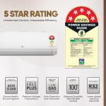 LG 1.5 Ton 5 Star DUAL Inverter Split AC (Copper, AI Convertible 6-in-1, VIRAAT Mode, Faster Cooling & Energy Saving, 4 Way Swing, HD Filter with Anti-Virus Protection, US-Q19YNZE, White) - Image 3
