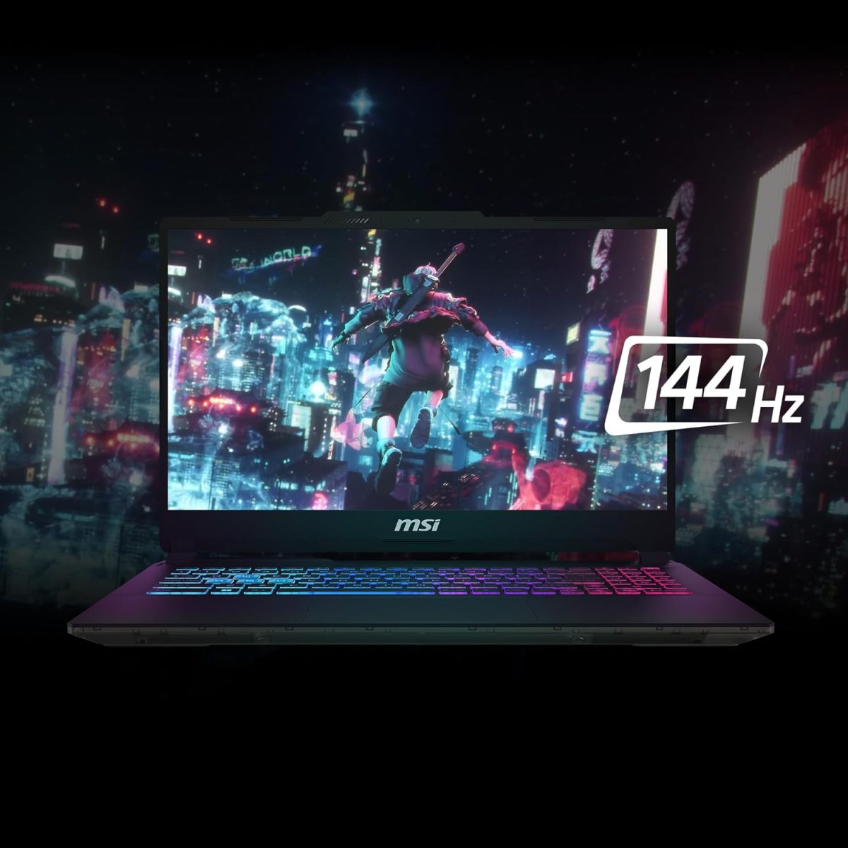 Cyborg 15 AI, Intel Core Ultra 7 155H,Built-in AI, 40CM Gaming Laptop(16GB/1TB NVMe SSD/Windows 11 Home/NVIDIA GeForce RTX 4060, GDDR6 8GB/Translucent Black/1.9Kg), A1VFK-049IN - Image 7