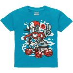 kiddeo Boys Cotton Halfseeve Tshirts (Pack of 5) - Image 2