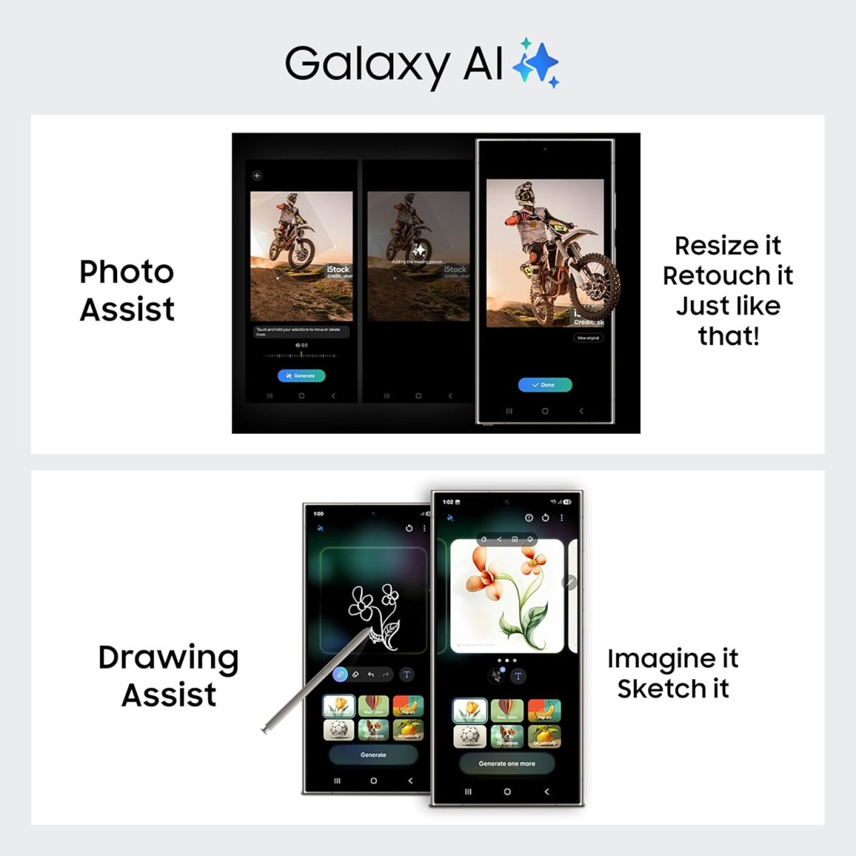 Samsung Galaxy S24 Ultra 5G AI Smartphone with Galaxy AI (Titanium Black, 12GB, 256GB Storage), Snapdragon 8 Gen 3, 200 MP Camera with ProVisual Engine and 5000mAh Battery - Image 5