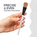 Vega Bristle Face Pack Brush - White, 1 Piece, (HV-27) - Image 4