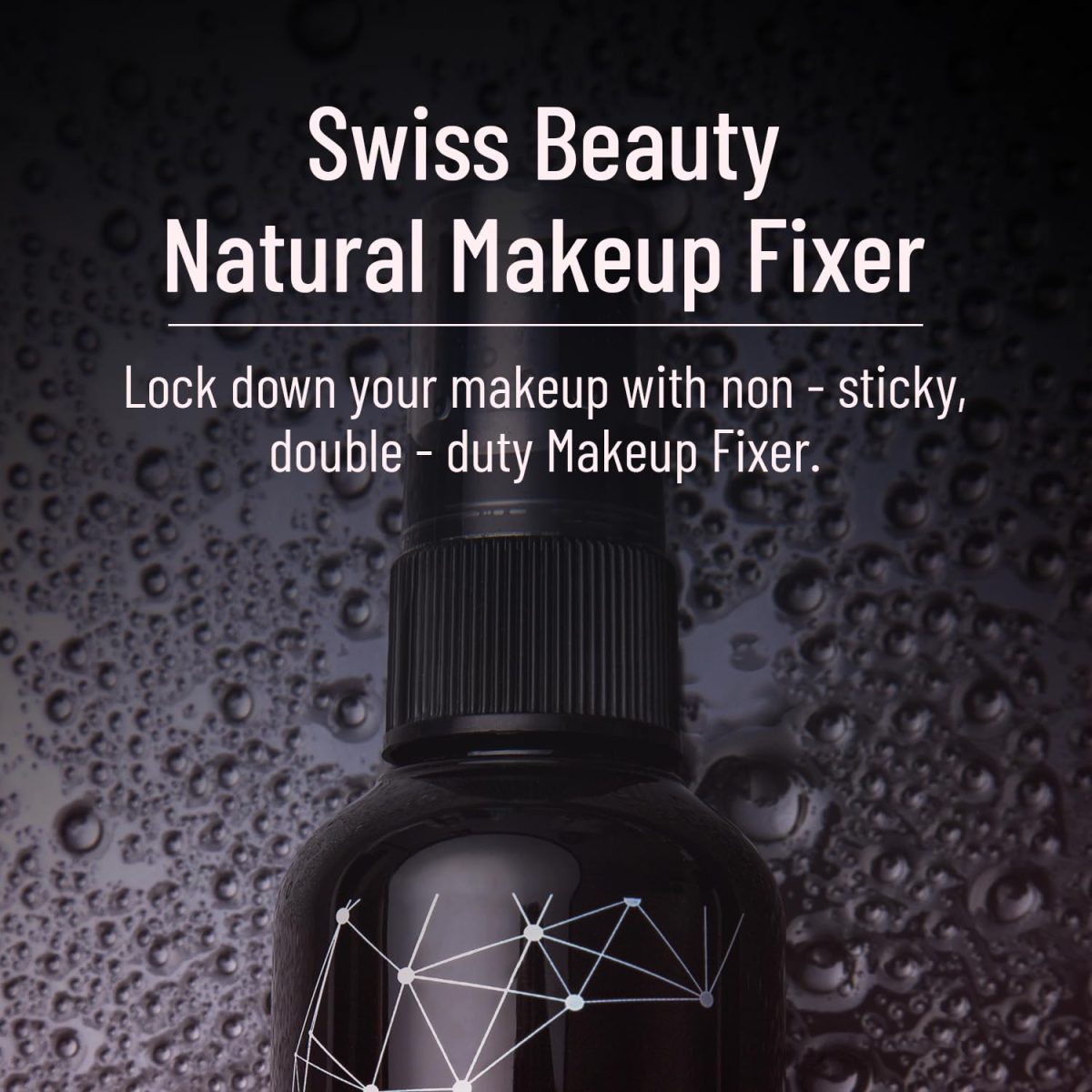 Swiss Beauty Natural Makeup Fixer | Natural Dewy Finish | With Vitamin E and Aloe Vera | Long-Lasting | Hydrating & Refreshing Setting Spray | 70 ml - Image 2