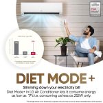 LG 1.5 Ton 5 Star DUAL Inverter Split AC (Copper, AI Convertible 6-in-1, VIRAAT Mode, Faster Cooling & Energy Saving, 4 Way Swing, HD Filter with Anti-Virus Protection, US-Q19YNZE, White) - Image 7