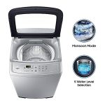 Samsung 7 kg, Fully-Automatic Top Load Washing Machine with Diamond Drum (WA70A4002GS/TL, Imperial Silver) - Image 4