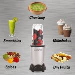 NutriPro Juicer Mixer Grinder - Smoothie Maker - 500 Watts (2 Jar, Silver) - 2 Year Warranty - Image 3