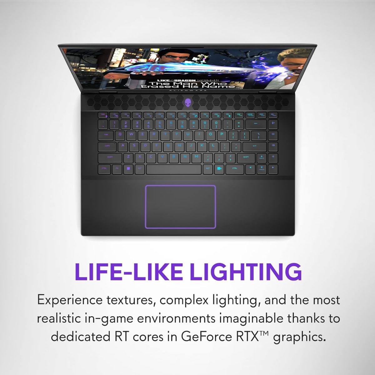 Dell Alienware M16 R2 Gaming Laptop,Ai Enabled Intel Ultra 9 185H, 32GB DDR5, 1TB SSD,Nvidia RTX 4070 8 Gb GDDR6, 16" (40.6Cm) QHD+ 240Hz,Nvidia G-Sync +Alienfx RGB Backlit Kb, Dark Metallic, 2.61Kg - Image 8