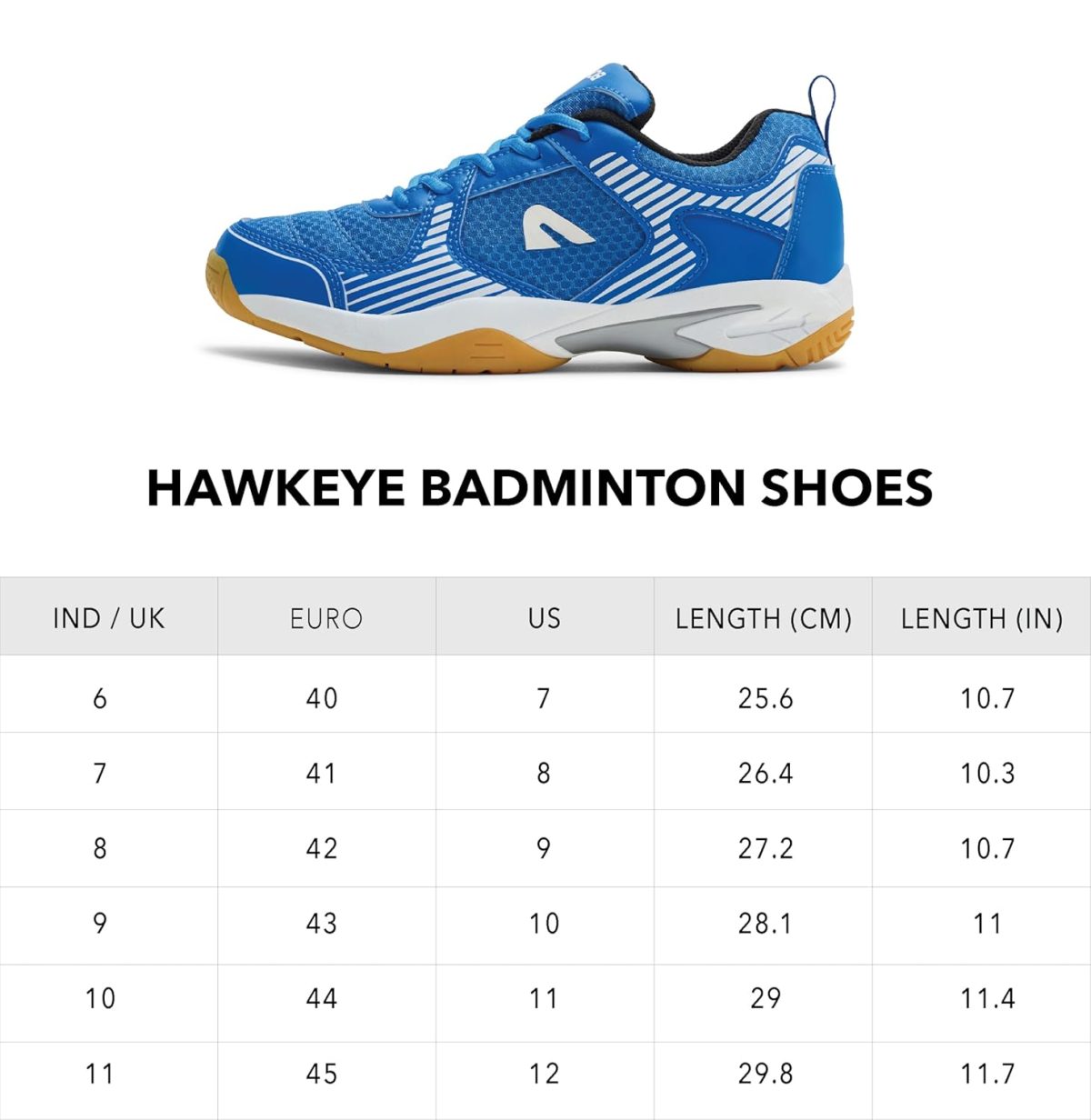 Boldfit Badminton Shoes Shuttle Non Marking Shoes for Badminton Men Light Badminton Shoes for Women & Badminton Shoes Men Breathable Non Marking Shoes for Badminton Anti Skid Pickleball Shoes Blue - Image 5
