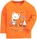 Kuchipoo Boys Full Sleeves Regular Fit Cotton T-Shirt - Image 6